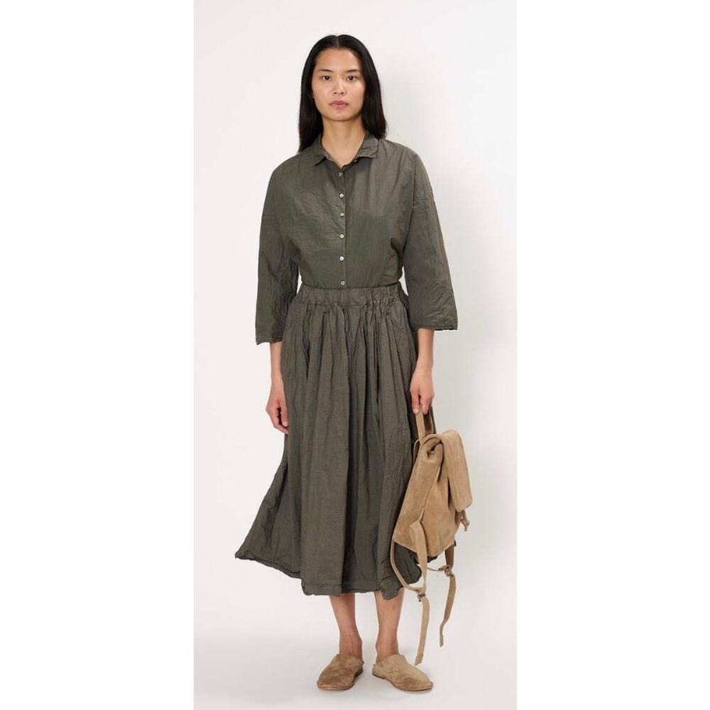 Album di Famiglia Pleated Long Skirt Made in Italy Sz. O/S